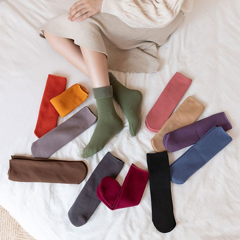 Çocuklar için çorap, orta taban, sonbahar ve kış dikey çizgileri, taklit kaşmir kar çorapları, erkek ve kadın kalın kadife, anti -slip ve sıcak zemin çorapları Çocuklar için çorap, orta taban, sonbahar ve kış dikey çizgileri, taklit kaşmir kar çorapları, erkek ve kadın kalın kadife, anti -slip ve sıcak zemin çorapları