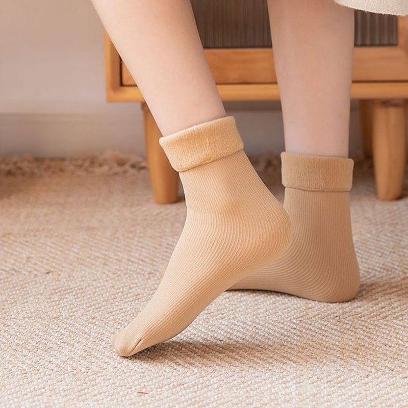 Çocuklar için çorap, orta taban, sonbahar ve kış dikey çizgileri, taklit kaşmir kar çorapları, erkek ve kadın kalın kadife, anti -slip ve sıcak zemin çorapları Çocuklar için çorap, orta taban, sonbahar ve kış dikey çizgileri, taklit kaşmir kar çorapları, erkek ve kadın kalın kadife, anti -slip ve sıcak zemin çorapları